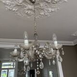 Marie Thérèse-style pendant chandelier with tassels