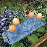 Vintage egg cup service