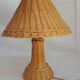 Vintage rattan lamp to install