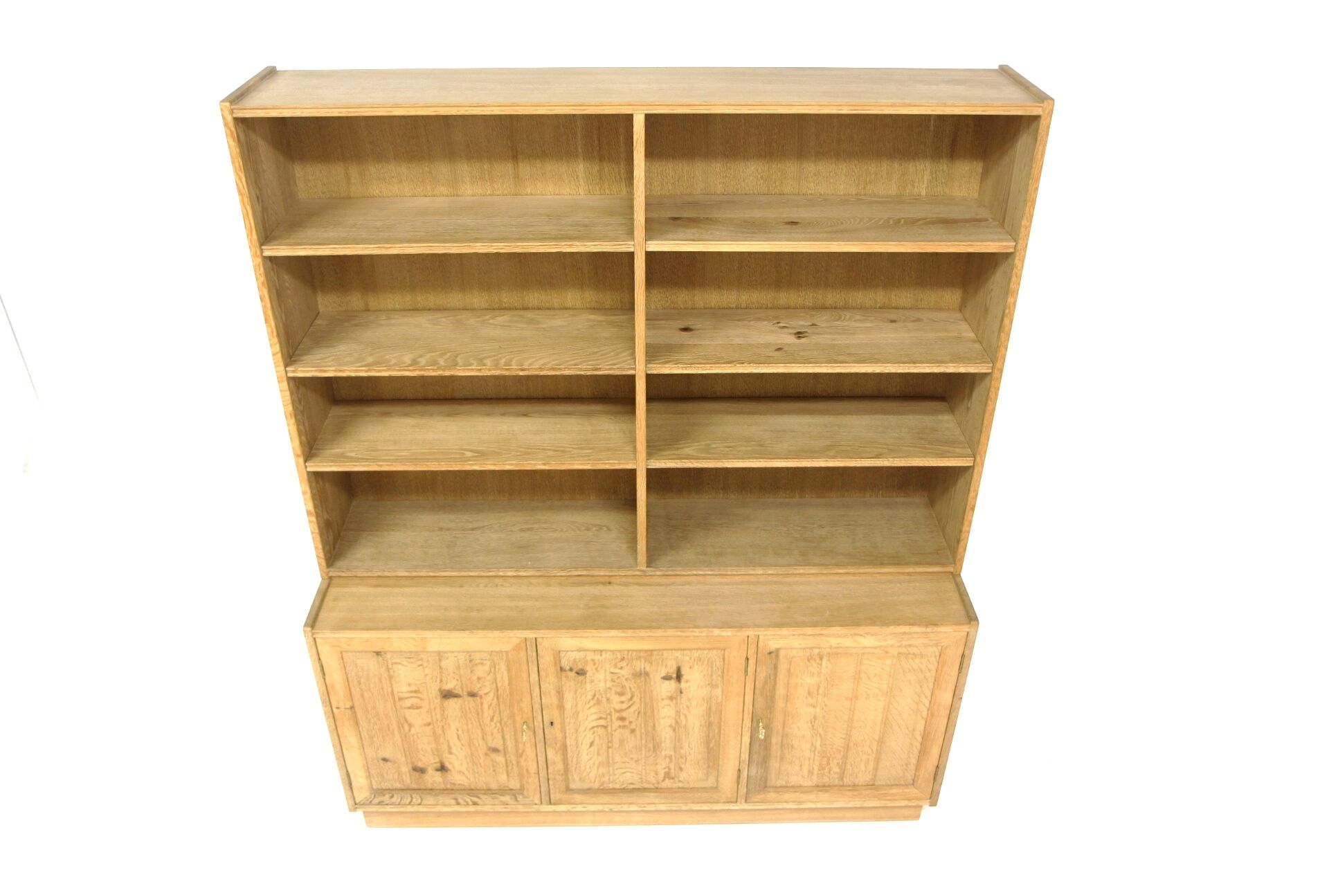 Oak chest of drawers-bookcase, Sweden, 1960