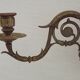 Pair of French Antique Signed GAVEAU 12 Double Piano Candle Sconces