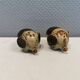 Ceramic elephants as a salt and pepper set made for Danish Søholm 1970-1980s.