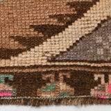 Tapis de porte vintage marron