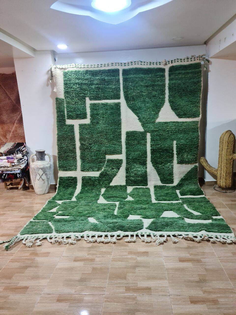 Handmade Beni Ouarain rug 300x200 cm