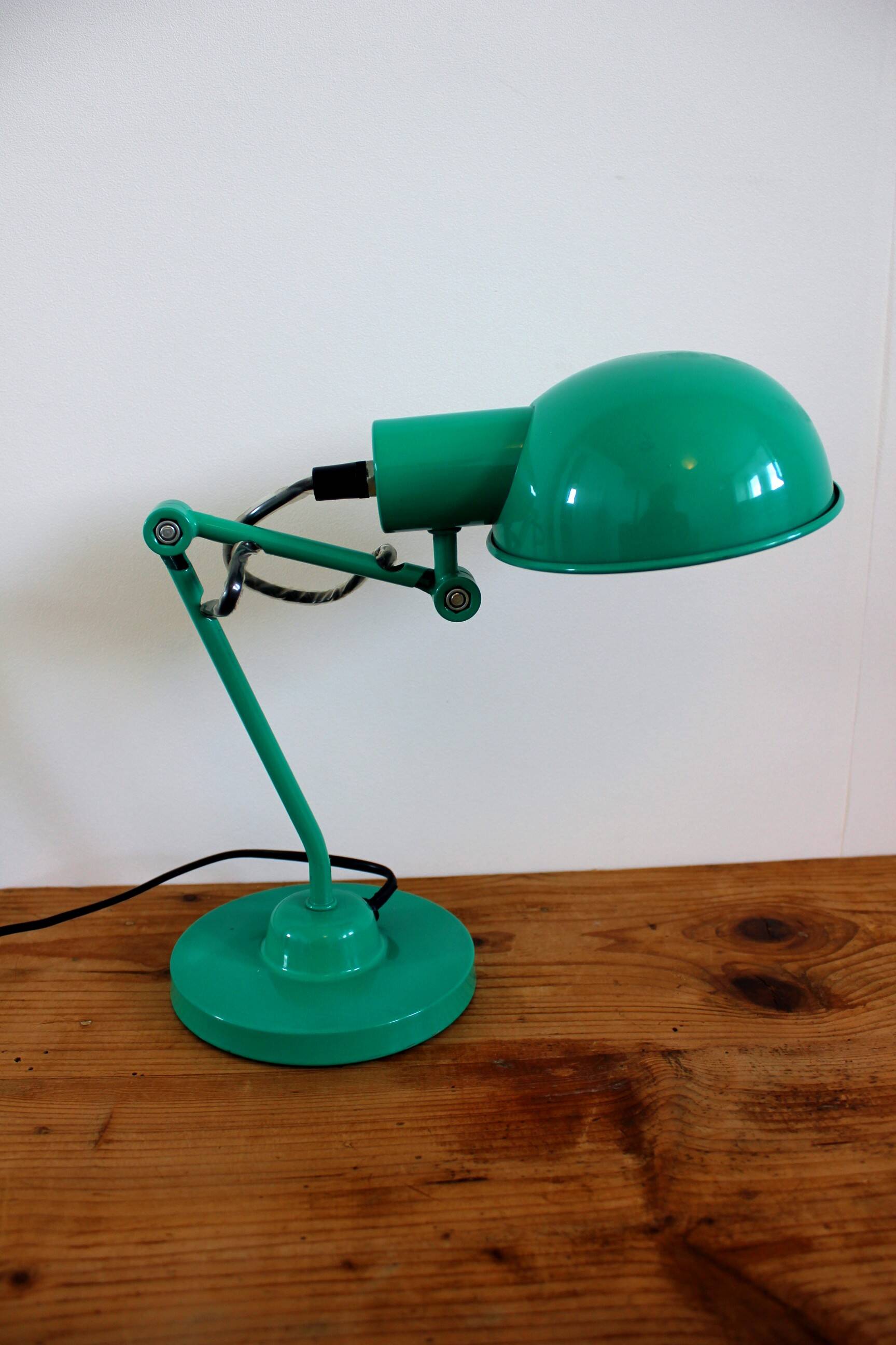 Vintage green desk lamp Mathias