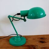 Lampe vintage bureau vert Mathias