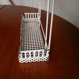 Perforated metal shelf