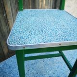 Kitchen table with 4 vintage chairs, 1950s
