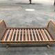 Vintage rattan bed 1970