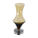 Vintage smoked vase