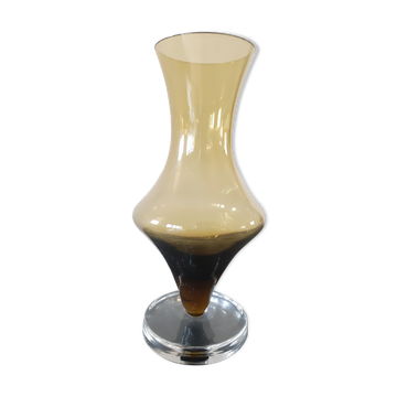Vase fumé vintage