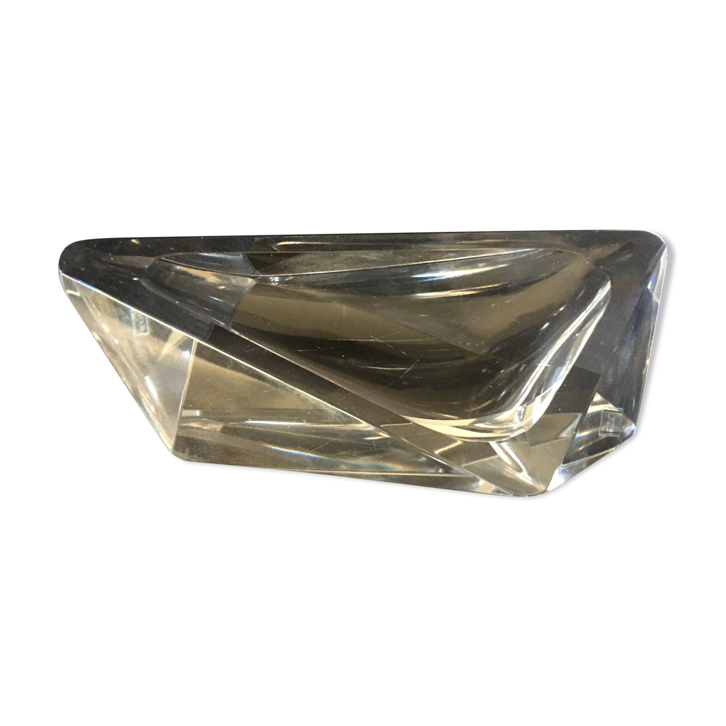 St Louis crystal ashtray