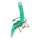 Old deck chair scoubidou