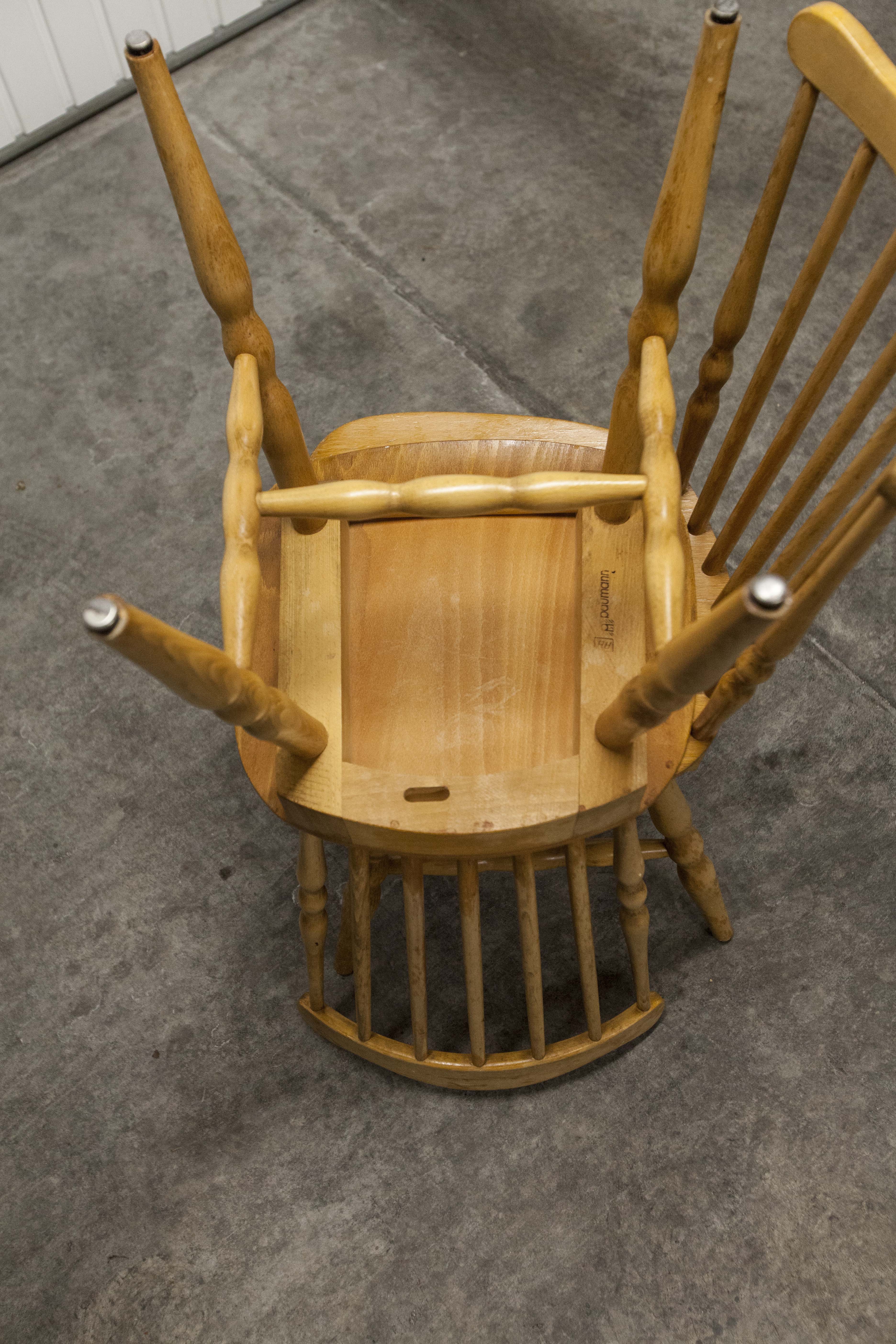 Set of 8 Baumann chairs "Florida"