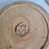 Set of 2 pottery plates from La Colombe, Vallauris