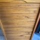Curtain filing cabinet