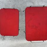 2 vintage nesting tables