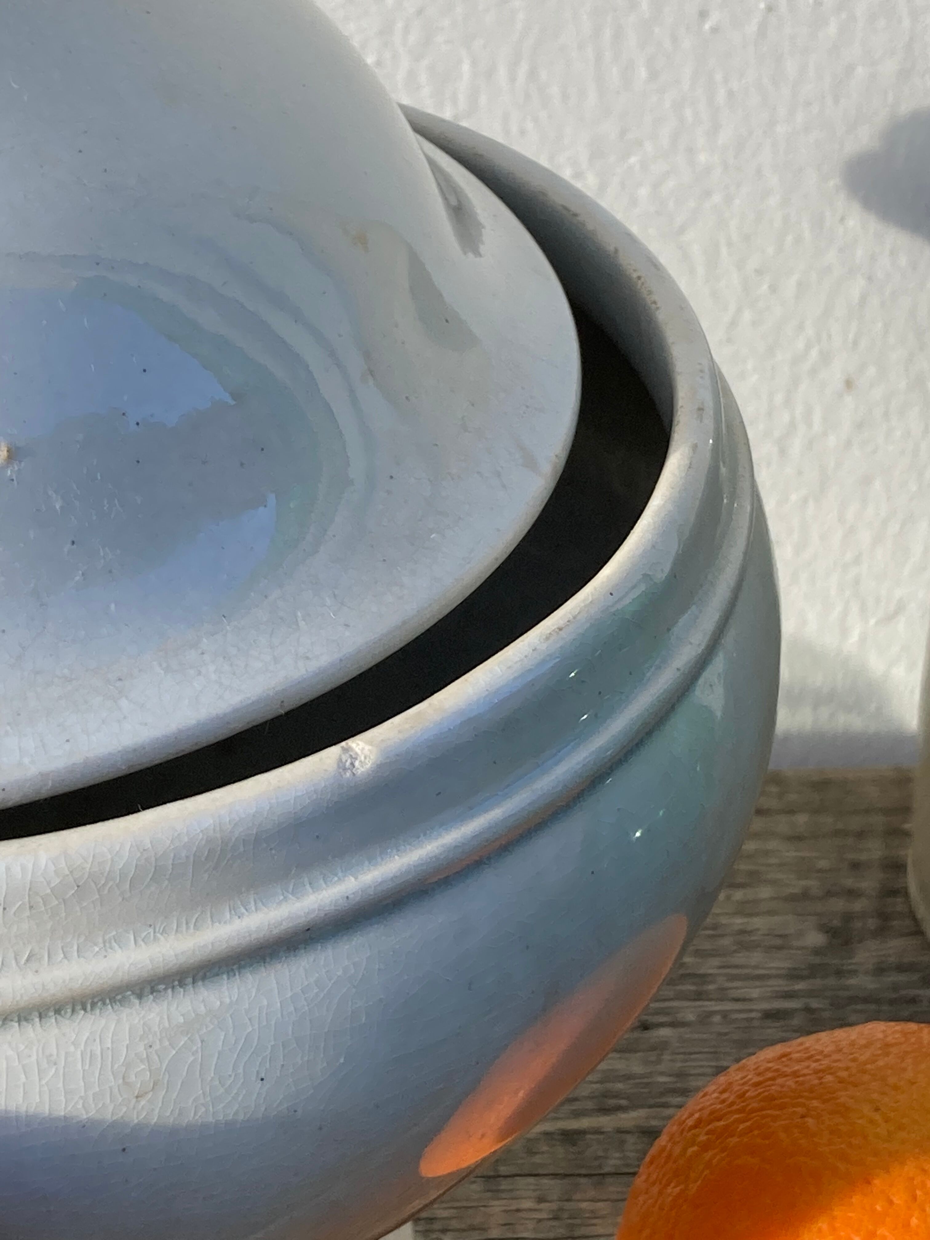 White earthenware tureen from Sarreguemines