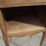 Pair of bedside style Louis XV solid oak