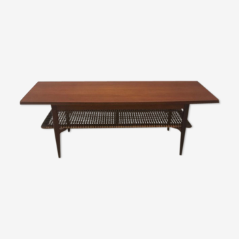 Danish teak coffee table