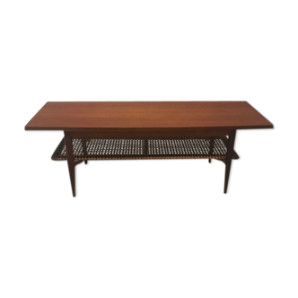 Danish teak coffee table