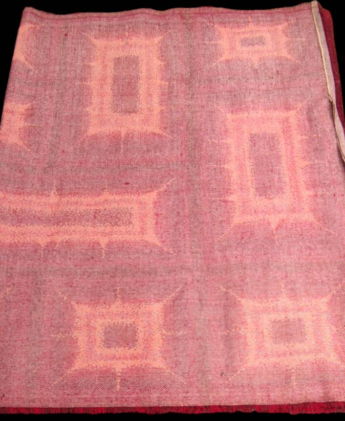 Large Vintage 1970s Pure Virgin Wool Rug