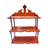 Étagère bobines en bois