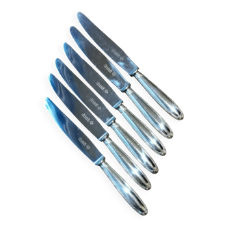 6 Christofle knives