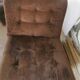 Pair of velvet armchairs from the 70s/80s