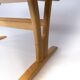 Coffee table in beech of danish design manufactured by Skovby Furniture factory in the 1960s.