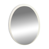 Minimalist wall mirror - oval, Germany, 70s