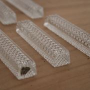 Set of 12 vintage cut lead crystal knife rests – Antique box