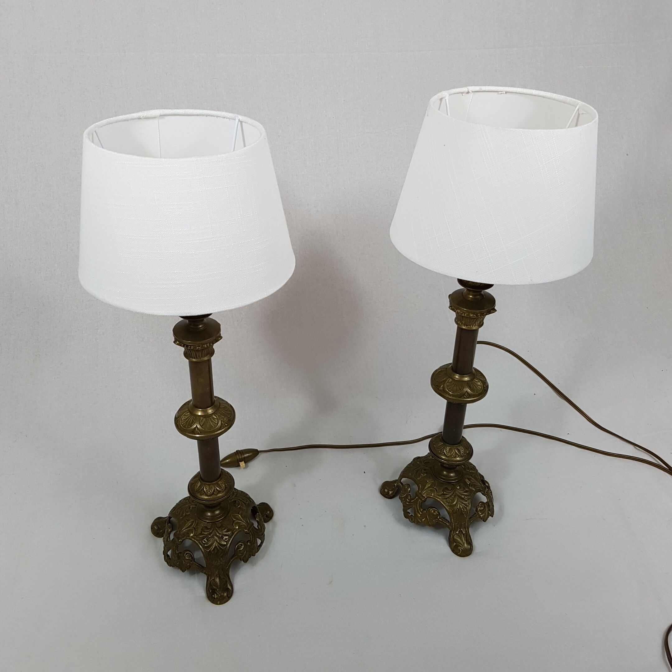 Paire de lampes de chevet
