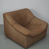 De Sede DS46 Tan / Beige Buffalo Leather Lounge armchair, Switzerland