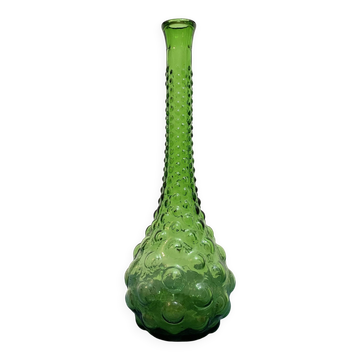 Italian glass carafe from Empoli, dating from the 1950s/60s
