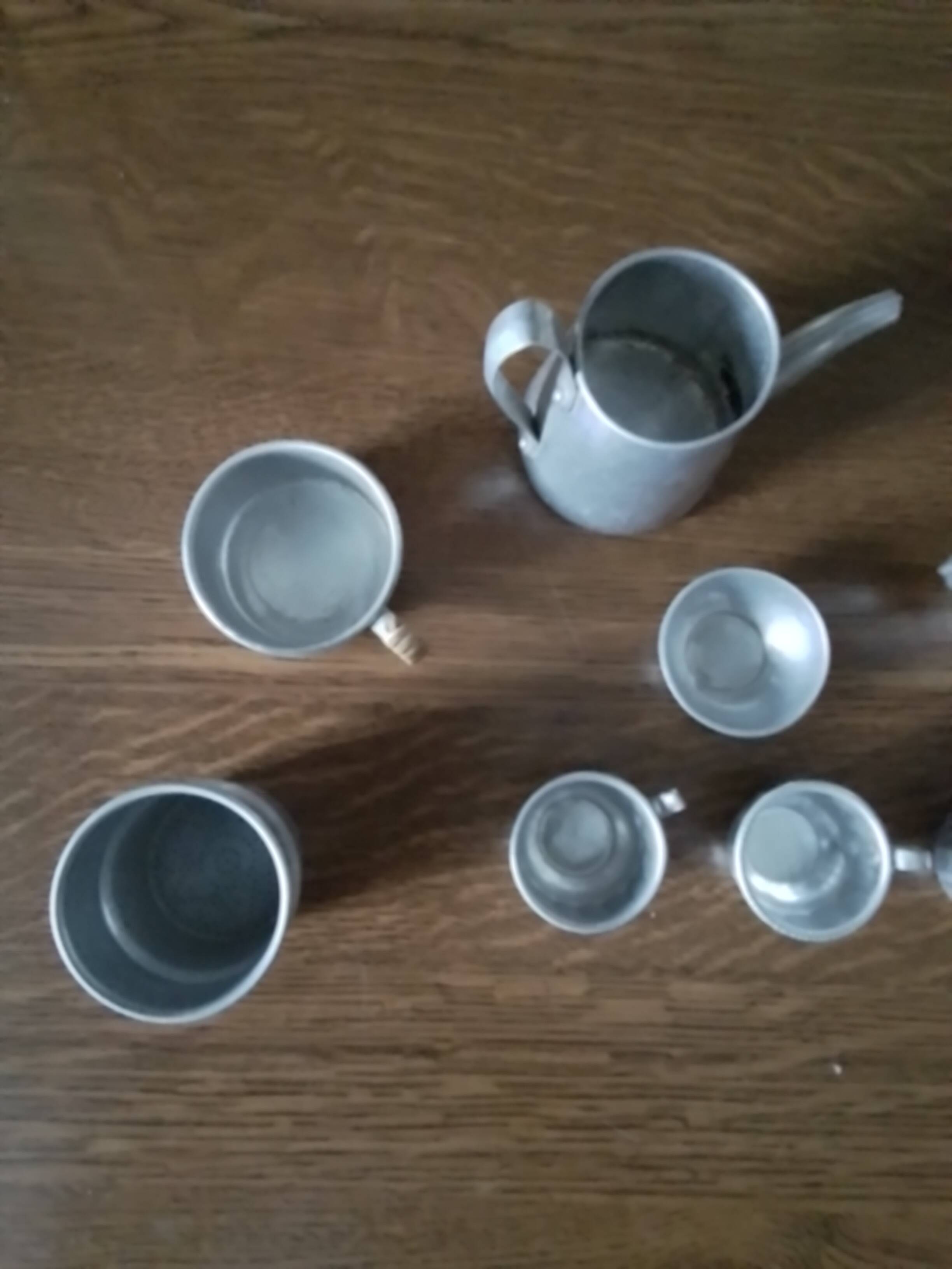 Vintage aluminum dinette set