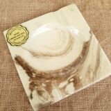 Old vintage Marbritex France marble ashtray