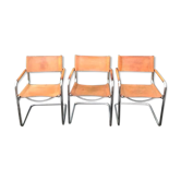 Set de 3 fauteuils jox interni
