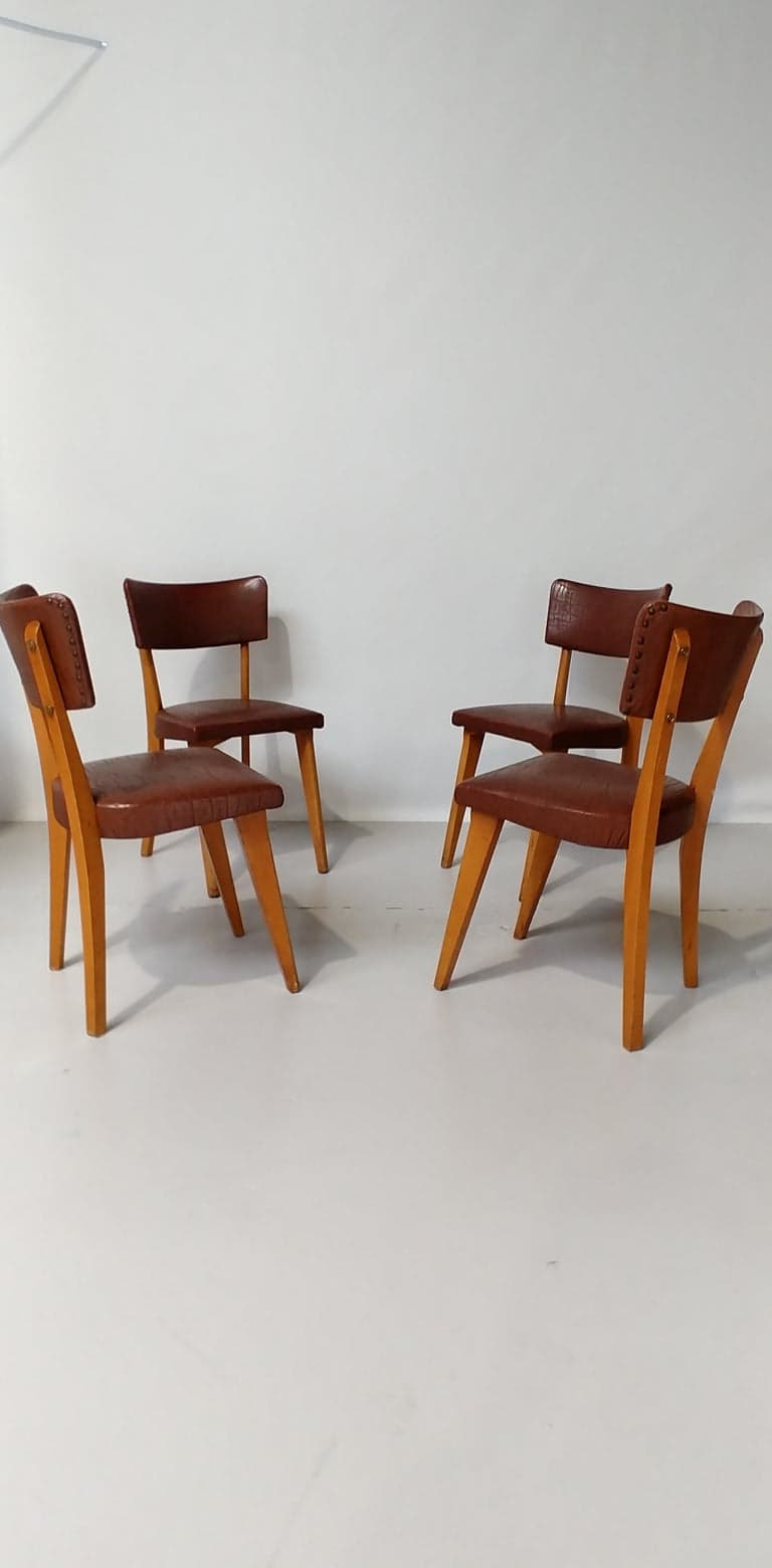 Set of 4 vintage chairs