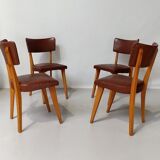 Set of 4 vintage chairs
