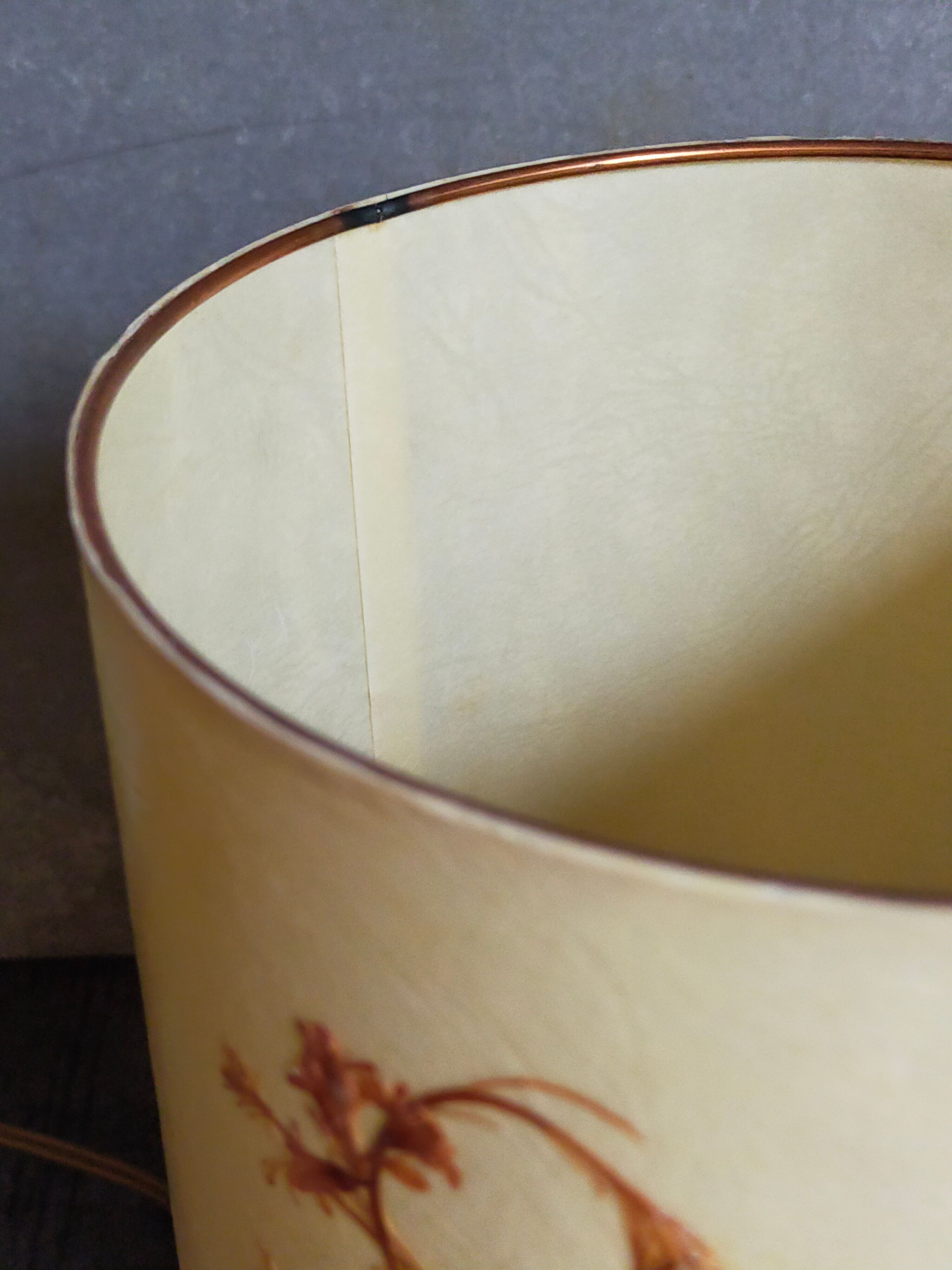 Lampe de chevet en bois vintage