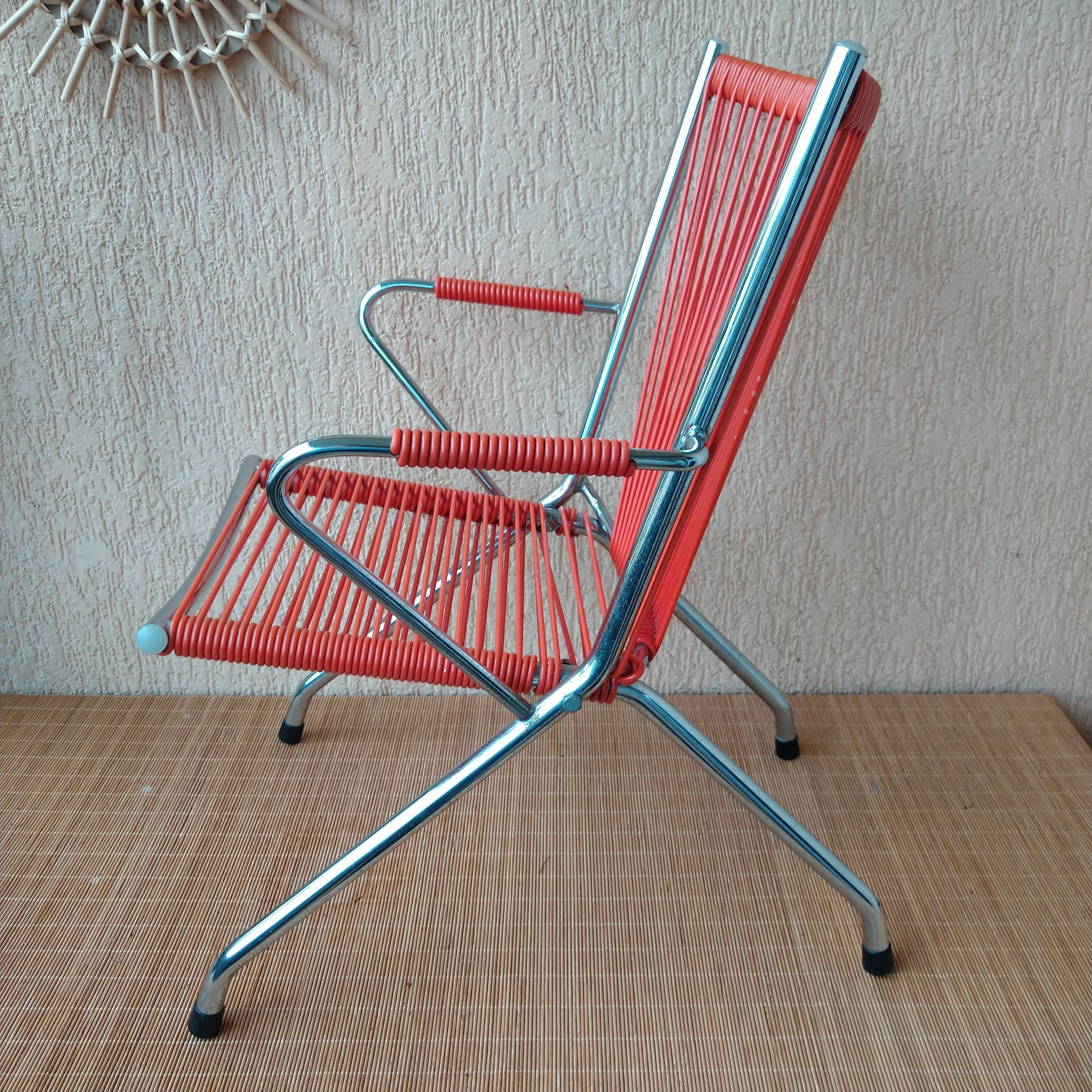 Fauteuil enfant scoubidou