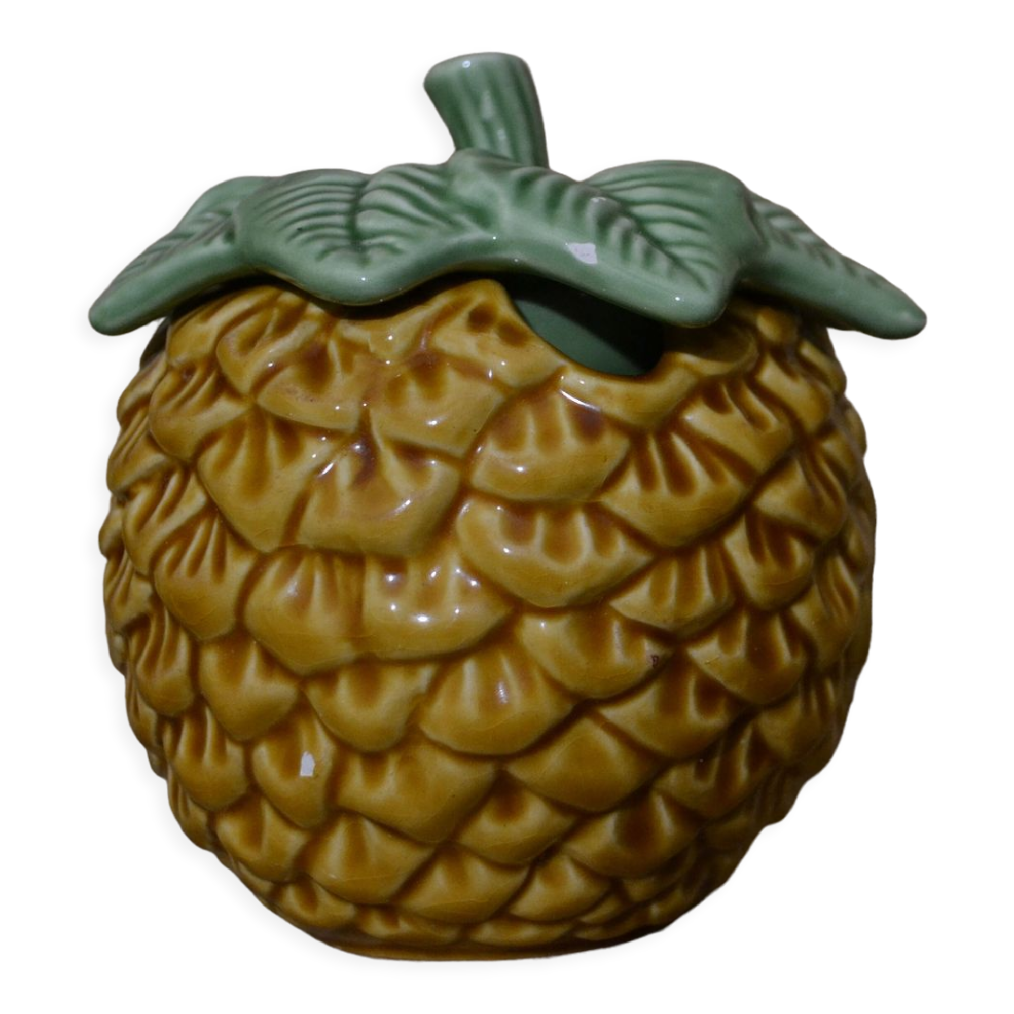 Jam pineapple in slurry
