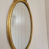 Louis XVI style oval mirror