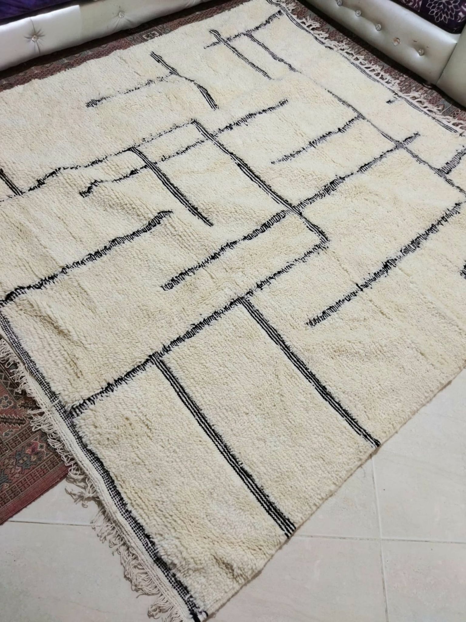 Tapis berbere marocain 230x196cm