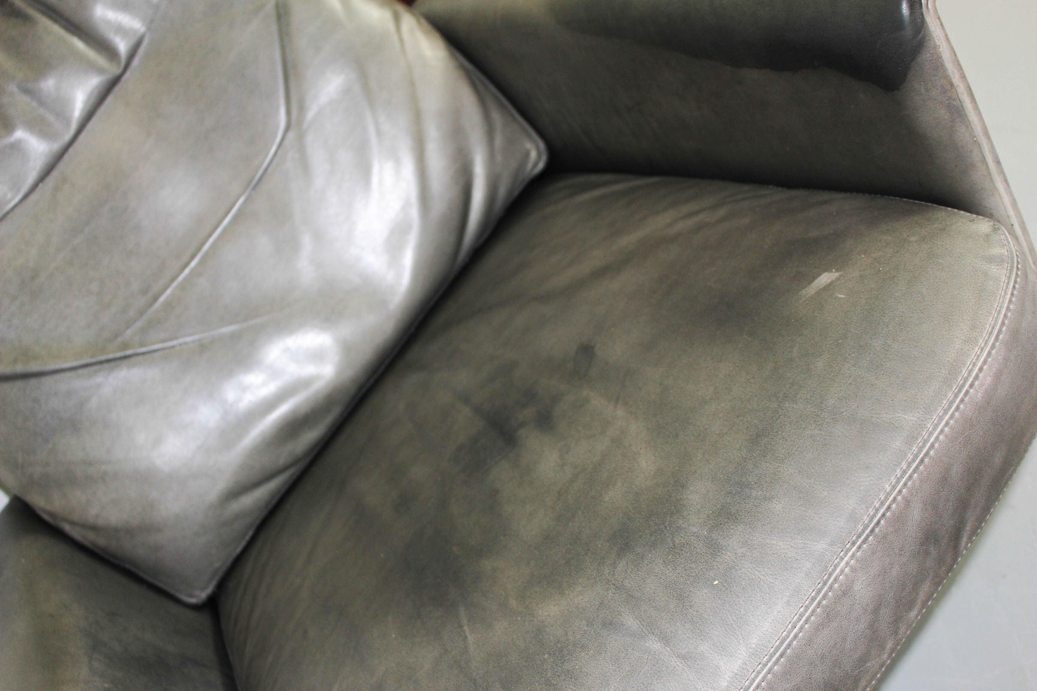 Sedia Swivel Highback Chair with matching ottoman by Horst Brüning for Cor, 1960s – Grey Leather