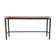 Mid-century teak and metal side table, The Netherlands 1960's