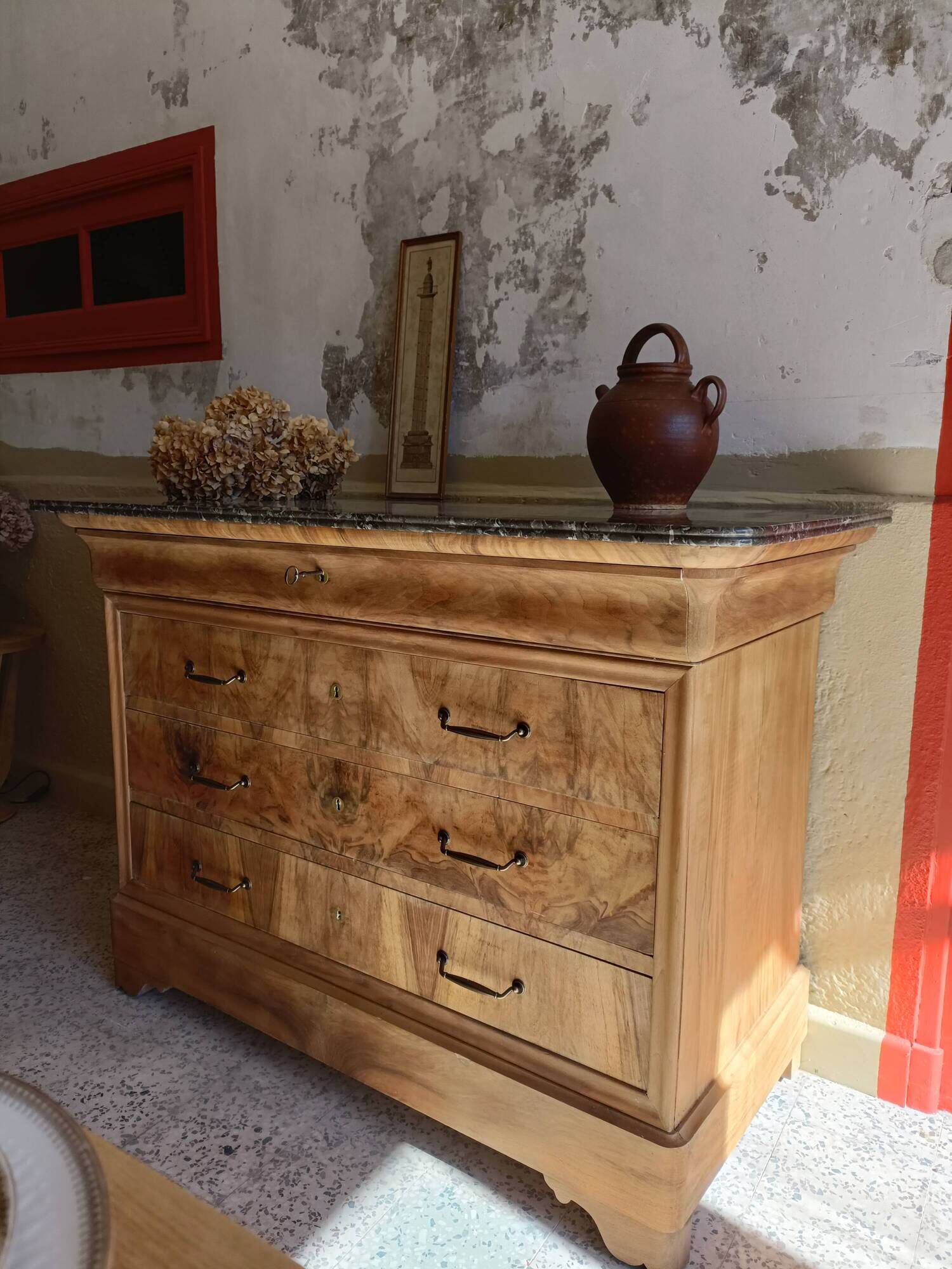 Commode Louis Philippe rénovée
