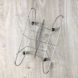 Vintage metal magazine rack