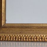 Old gilded wooden frame